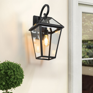 Outdoor wall lantern dimensions