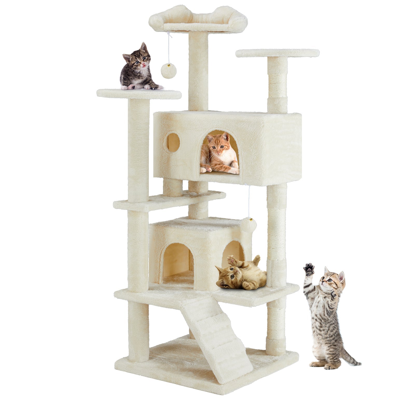 Pet furniture collection – multi-level cat tree climbing frame
