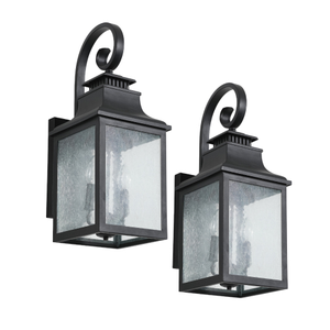 Outdoor lantern night glow