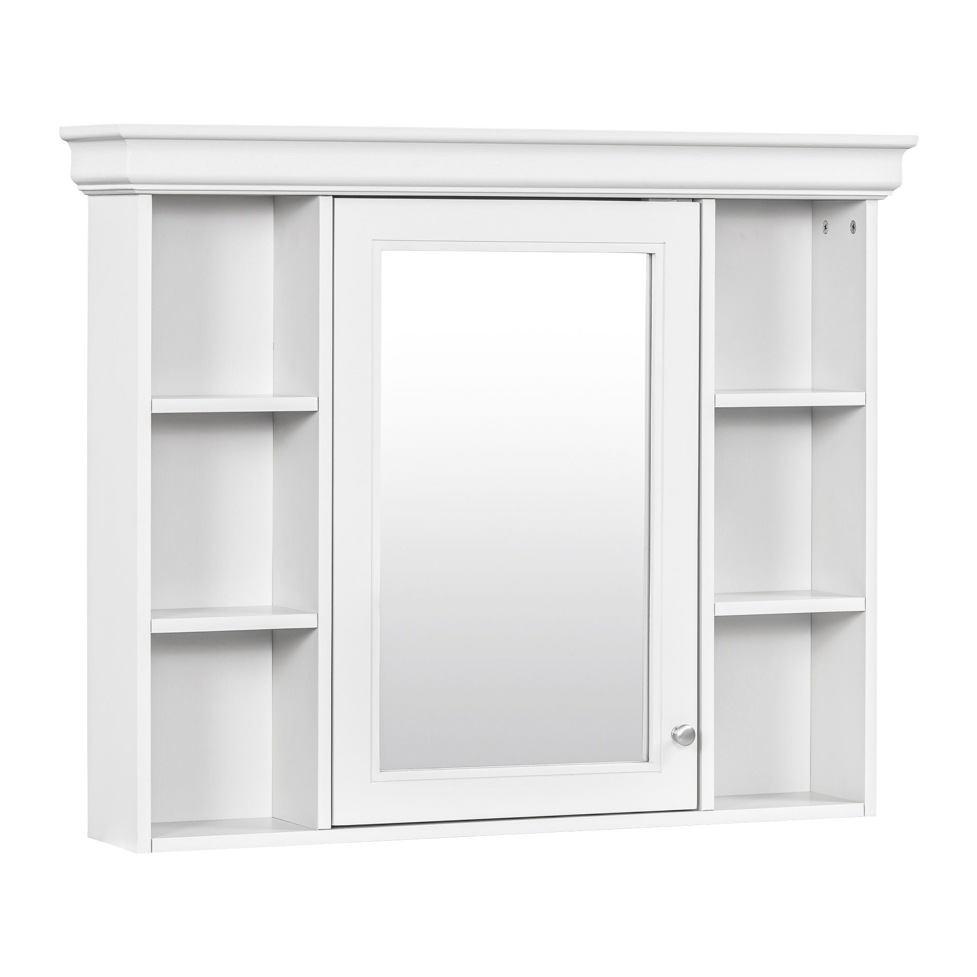 Wall Mounted Bathroom Storage Cabinet With Mirror Door