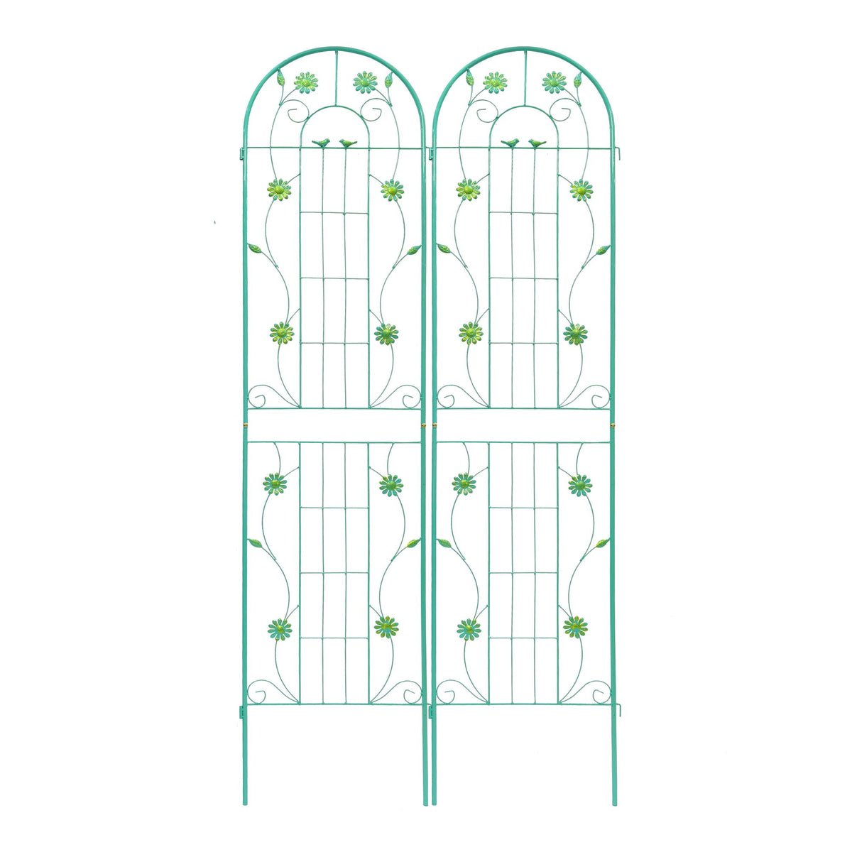 Metal Garden Trellis Rustproof Trellis For Climbing Plant Outdoor Flower Support