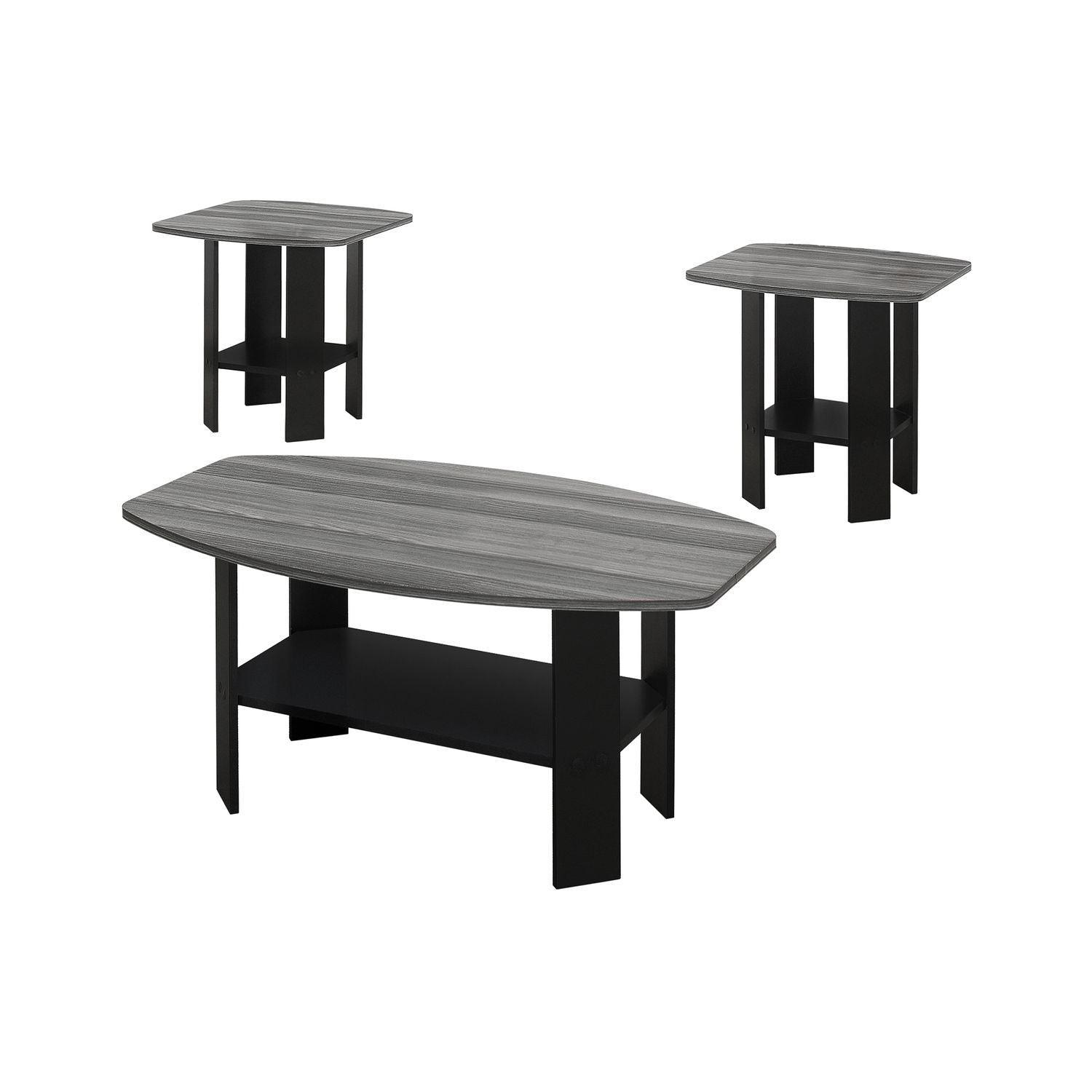 Table Set, Coffee, End, Side, Accent For Living Room (Set of 3)