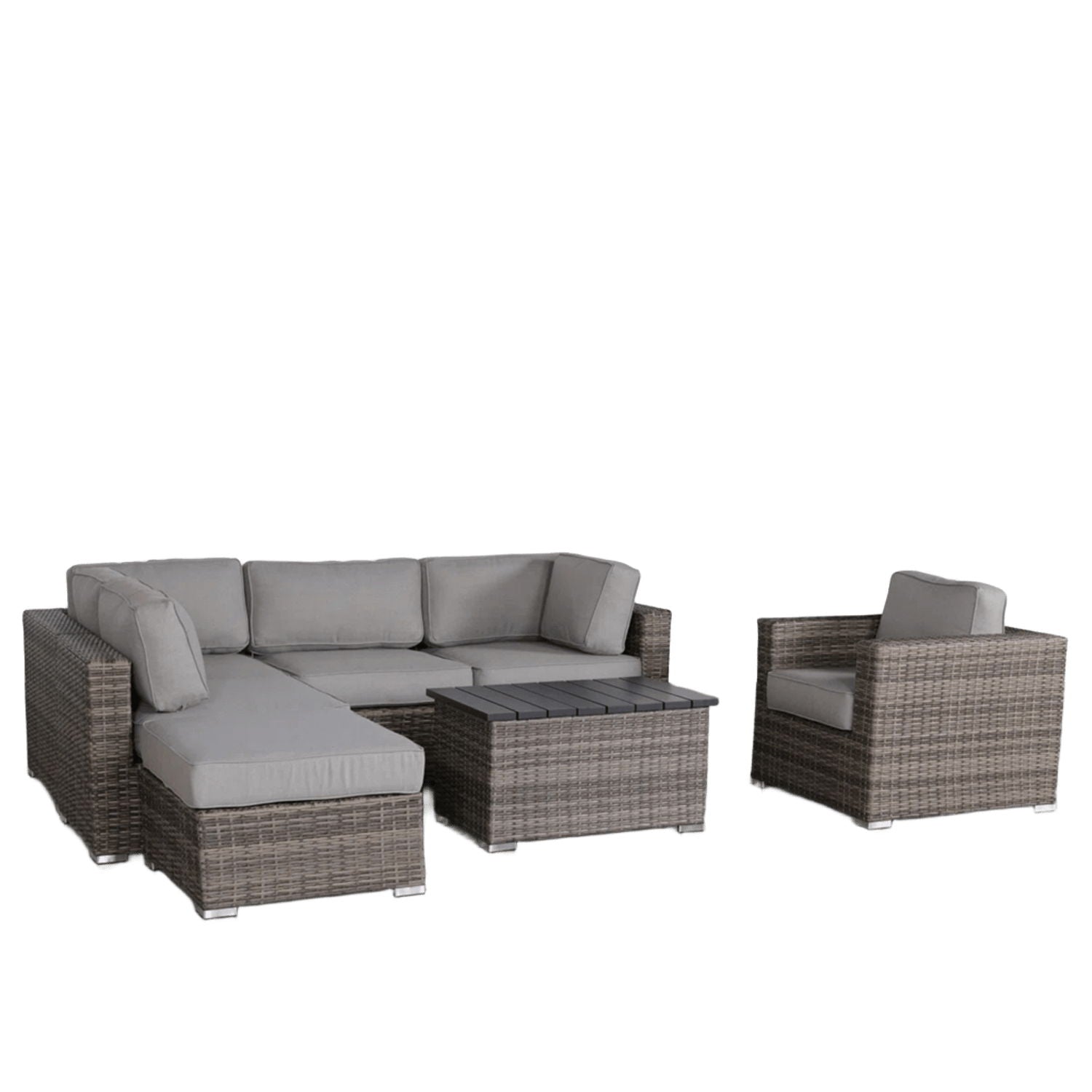 Stylish Entertainment Sectional Set, Outdoor Living