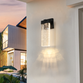 Crystal outdoor wall light 2-pack