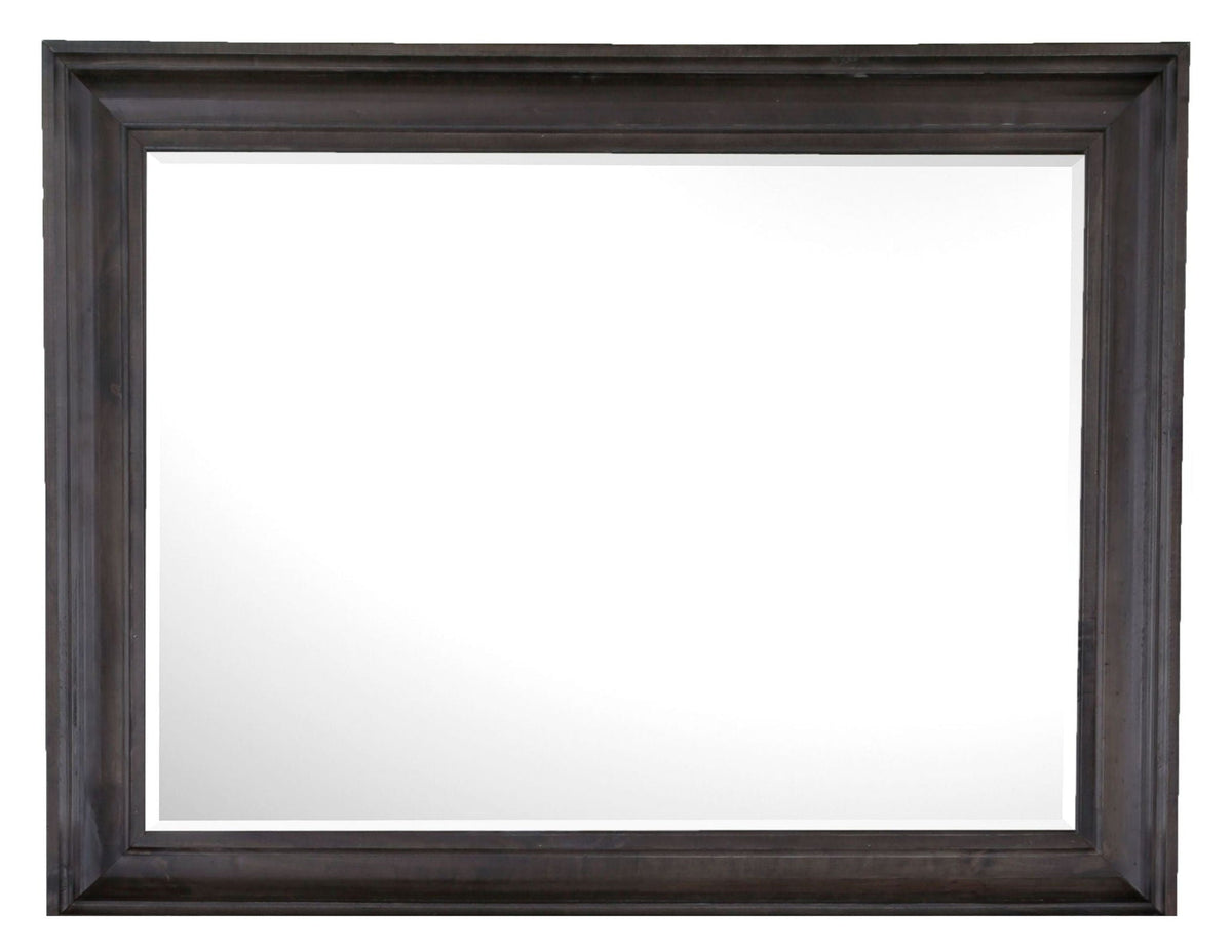 Calistoga - Mirror In Weathered Charcoal - Weathered Charcoal