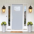 Modern outdoor waterproof wall lantern 2-pack